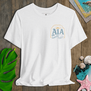 A1A Highway Tee | Vintage Coastal Surf T-Shirt | Ultra-Soft Eco-Friendly Graphic Tee