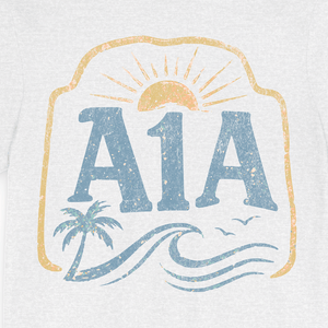 A1A Highway Tee | Vintage Coastal Surf T-Shirt | Ultra-Soft Eco-Friendly Graphic Tee
