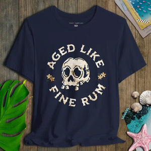 Aged Like Fine Rum Skull Tee - Salt + Threads Co.