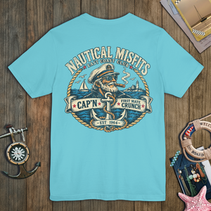 Cap’n That’s Right Tee | Nautical Misfits Vintage Boating T-Shirt
