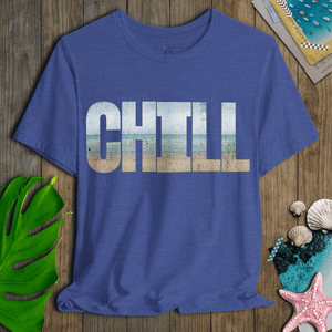Chill Ocean T-Shirt | Eco - Friendly Ultra - Soft Coastal Graphic Tee | Ultra - Soft Eco - Friendly Graphic Tee