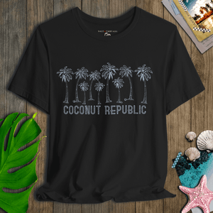 Coconut Republic Tee | Accepting Local Nuts Edition | Ultra-Soft Eco-Friendly Graphic Tee