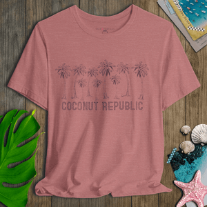 Coconut Republic Tee | Accepting Local Nuts Edition | Ultra - Soft Eco - Friendly Graphic Tee