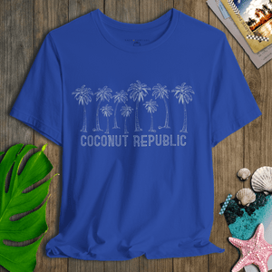 Coconut Republic Tee | Accepting Local Nuts Edition | Ultra-Soft Eco-Friendly Graphic Tee