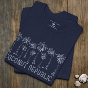 Coconut Republic Tee | Accepting Local Nuts Edition | Ultra-Soft Eco-Friendly Graphic Tee