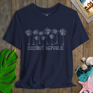 Coconut Republic Tee | Accepting Local Nuts Edition | Ultra-Soft Eco-Friendly Graphic Tee