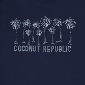 Coconut Republic Tee | Accepting Local Nuts Edition | Ultra-Soft Eco-Friendly Graphic Tee