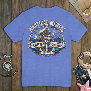 Crunch First Mate Tee | Nautical Misfits Vintage Boating T-Shirt