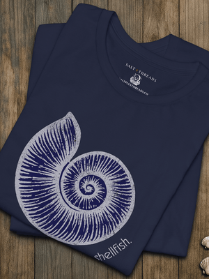 Don’t Be Shellfish T-Shirt | Ultra - Soft Eco - Friendly Graphic Tee | Ultra - Soft Eco - Friendly Graphic Tee