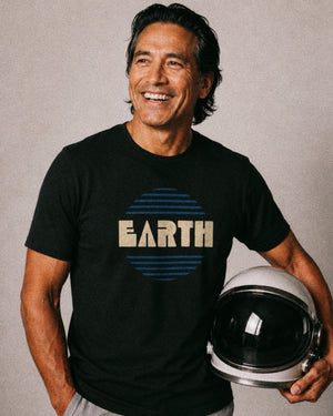Earth Tee | Vintage Planet Earth Graphic T-Shirt | Ultra-Soft Eco-Friendly Graphic Tee