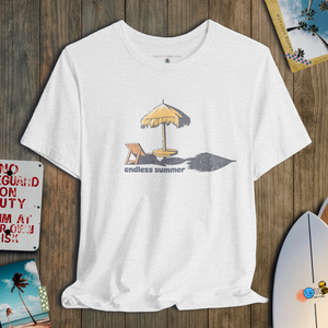 Endless Summer Shade Tee | Vintage Beach Umbrella Graphic T-Shirt