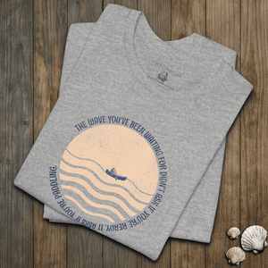 Keep Paddling Tee | Vintage Ocean Graphic T-Shirt | Ultra-Soft Eco-Friendly Graphic Tee