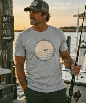 Keep Paddling Tee | Vintage Ocean Graphic T-Shirt | Ultra-Soft Eco-Friendly Graphic Tee