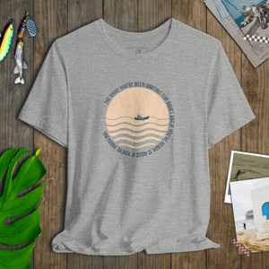 Keep Paddling Tee | Vintage Ocean Graphic T-Shirt | Ultra-Soft Eco-Friendly Graphic Tee
