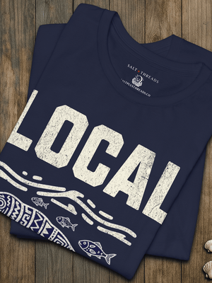 Local Manatee T-Shirt | Eco - Friendly Tribal Coastal Graphic Tee | Ultra - Soft Eco - Friendly Graphic Tee