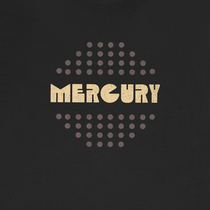 Mercury Tee | Vintage Planet Mercury Graphic T-Shirt | Ultra-Soft Eco-Friendly Graphic Tee