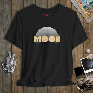 Moon Tee | Vintage Planet Moon Graphic T-Shirt | Ultra-Soft Eco-Friendly Graphic Tee