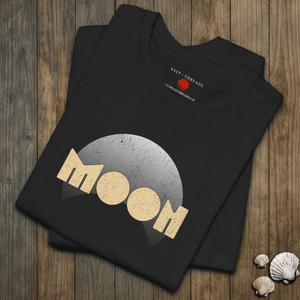 Moon Tee | Vintage Planet Moon Graphic T-Shirt | Ultra-Soft Eco-Friendly Graphic Tee