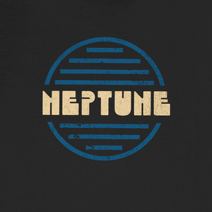 Neptune Tee | Vintage Planet Neptune Graphic T-Shirt | Ultra-Soft Eco-Friendly Graphic Tee
