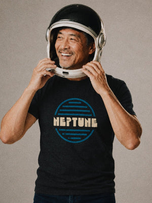 Neptune Tee | Vintage Planet Neptune Graphic T-Shirt | Ultra-Soft Eco-Friendly Graphic Tee