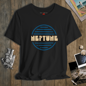 Neptune Tee | Vintage Planet Neptune Graphic T-Shirt | Ultra-Soft Eco-Friendly Graphic Tee