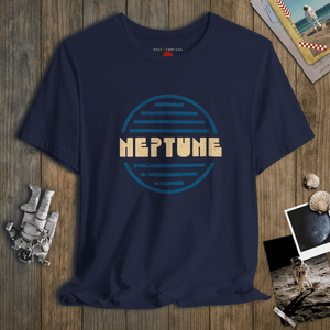 Neptune Tee | Vintage Planet Neptune Graphic T-Shirt | Ultra-Soft Eco-Friendly Graphic Tee