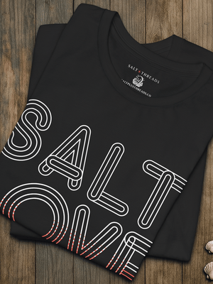 Salt Love T-Shirt | Eco - Friendly Ultra - Soft Coastal Graphic Tee | Ultra - Soft Eco - Friendly Graphic Tee