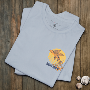 Sun Day Flight Tee | Vintage Coastal Fish T-Shirt