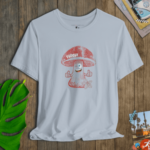 The Funguy Tee | Vintage 70s Mushroom Graphic T-Shirt | Ultra-Soft Eco-Friendly Graphic Tee