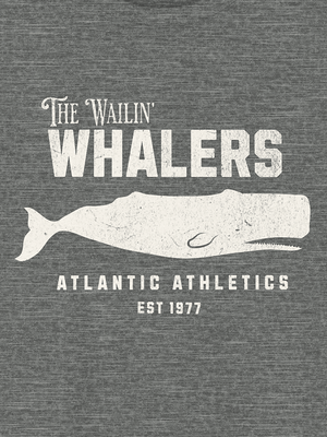 The Wailin’ Whalers Tee | Vintage Gym Fish Tee | Ultra-Soft Eco-Friendly Graphic Tee