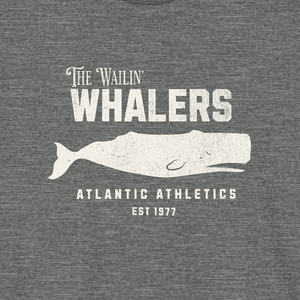 The Wailin’ Whalers Tee | Vintage Gym Fish Tee | Ultra-Soft Eco-Friendly Graphic Tee