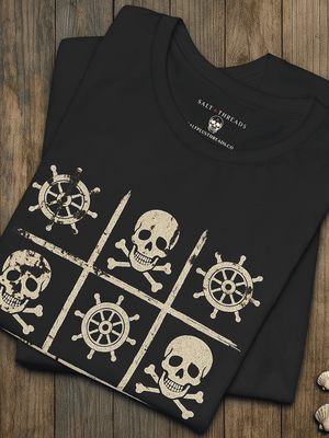 Tic Tac Treasure Map T-Shirt | Ultra - Soft Eco - Friendly Graphic Tee | Ultra - Soft Eco - Friendly Graphic Tee