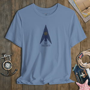 True North Tee | Vintage Nautical Compass Graphic T-Shirt | Ultra-Soft Eco-Friendly Graphic Tee