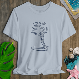 Urban Cowboy Tee | Vintage Surf Western | Ultra - Soft Eco - Friendly Graphic Tee