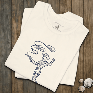 Urban Cowboy Tee | Vintage Surf Western | Ultra - Soft Eco - Friendly Graphic Tee
